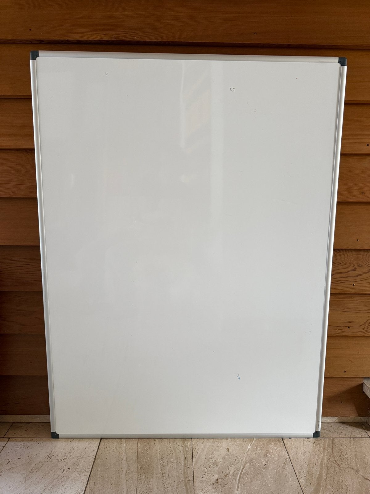 White board / magneetbord 120x90cm met pennengoot, Huis en Inrichting, Woonaccessoires | Memoborden, Ophalen, Gebruikt