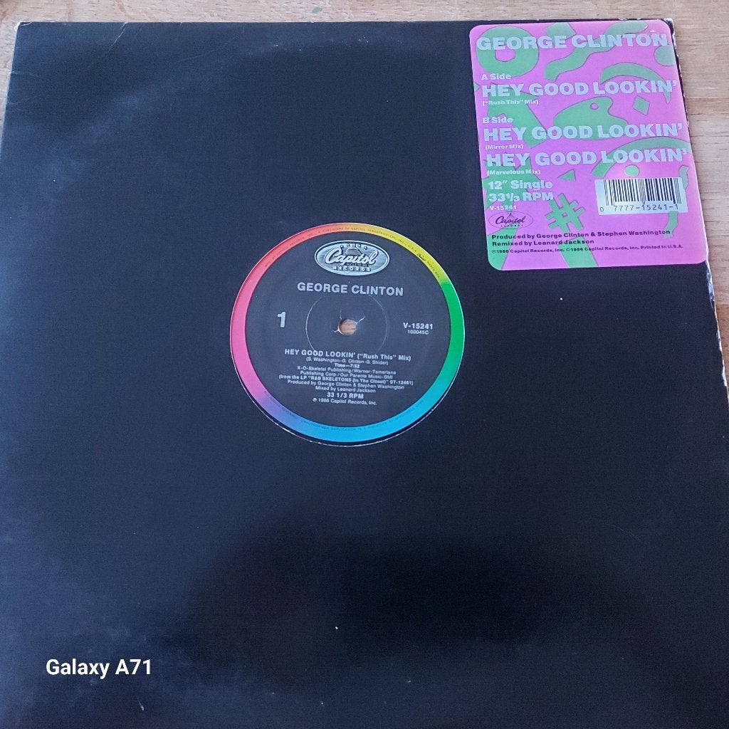 12 inch Maxisingel George Clinton - Hey Good Lookin (1986), Gebruikt, Ophalen of Verzenden, Disco, 12 inch