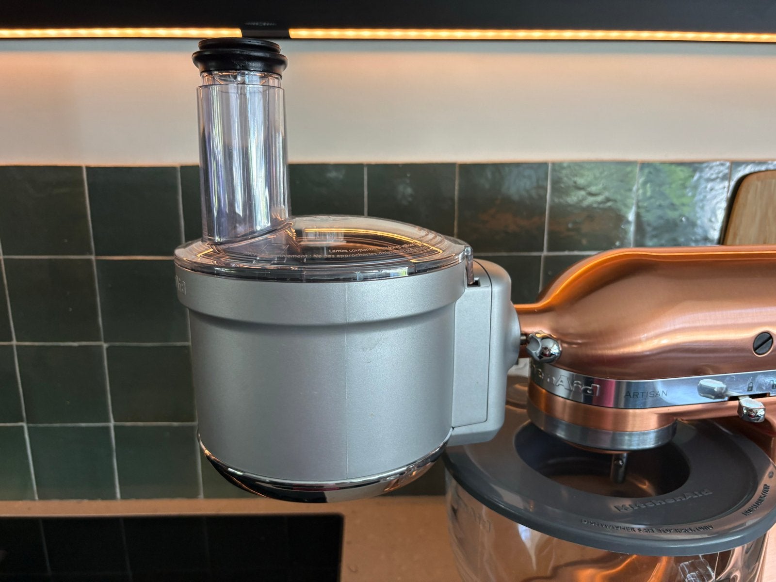 KitchenAid Foodprocessor opzetstuk met opbergdoos, Ophalen, Zo goed als nieuw, Vaatwasserbestendig, Minder dan 1 liter