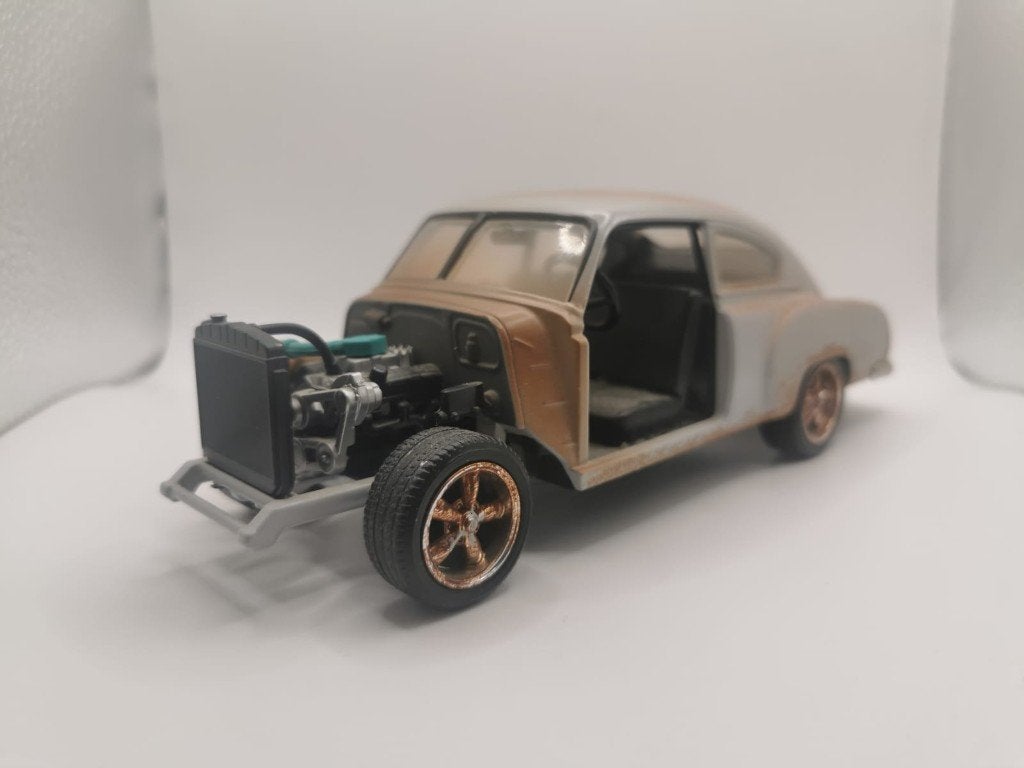 schaalmodel Chevrolet Fleetline, Ophalen of Verzenden, Zo goed als nieuw
