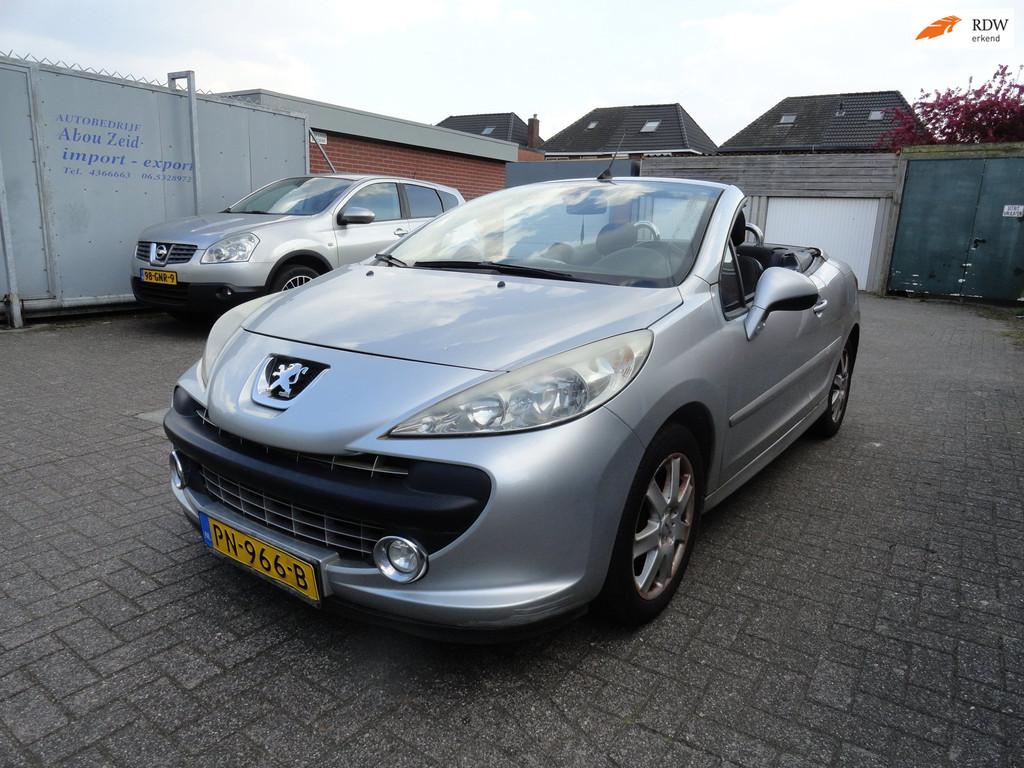Peugeot 207 CC 1.6 VTi (KM 168787 AIRCO), Auto's, Voorwielaandrijving, 15 km/l, Gebruikt, Metallic lak