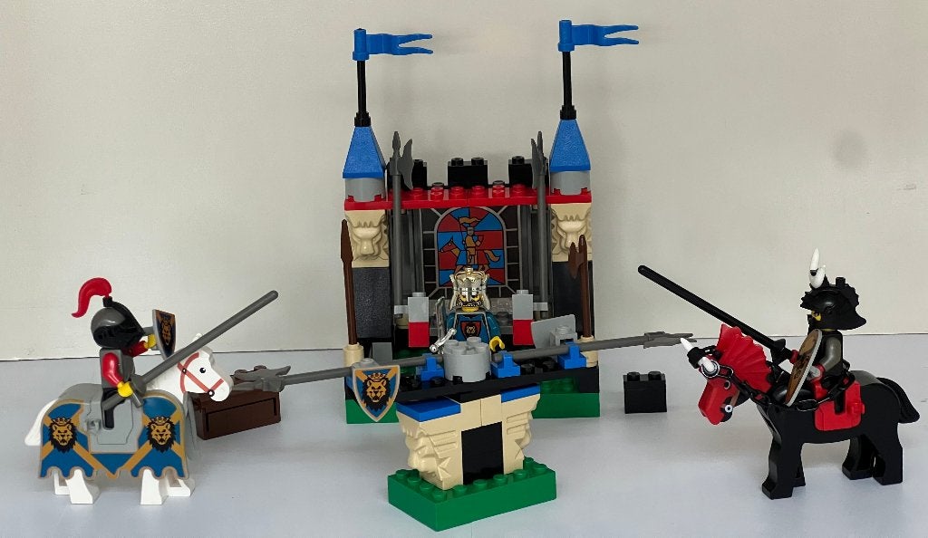 Lego 6095 Royal Joust Knights Kingdom, Gebruikt, Lego, Ophalen of Verzenden, Castle