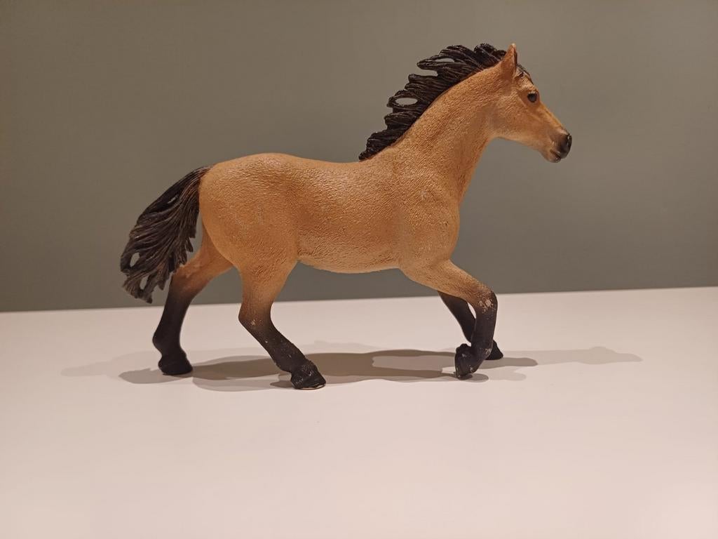 Schleich Quarter Horse Hengst 13853 Speelfiguur, Ophalen of Verzenden, Zo goed als nieuw, Paard, Beeldje of Figuurtje