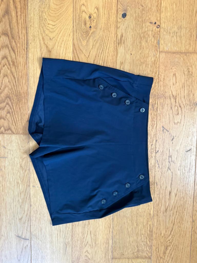 Studio Anneloes Romee korte broek travelstof maat L, Kort, Blauw, Maat 42/44 (L), Nieuw