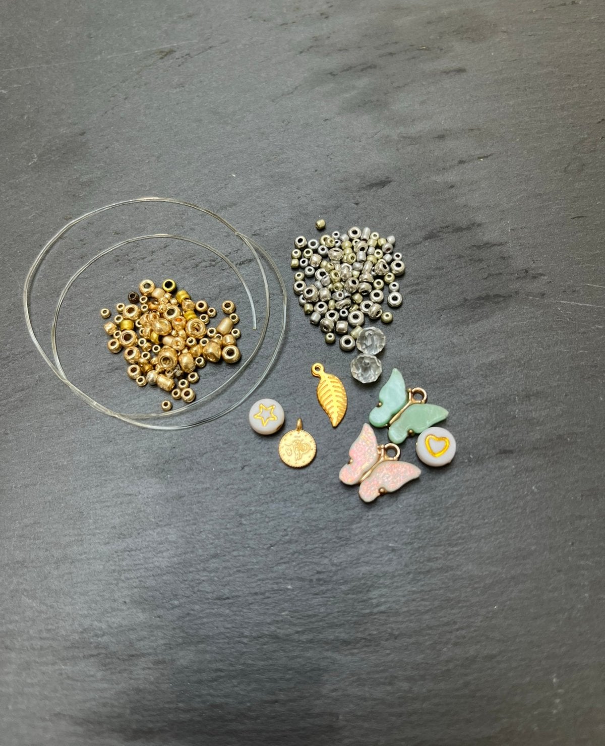 Vlinder set, Verzenden, Zo goed als nieuw, Overige kleuren, Overige materialen