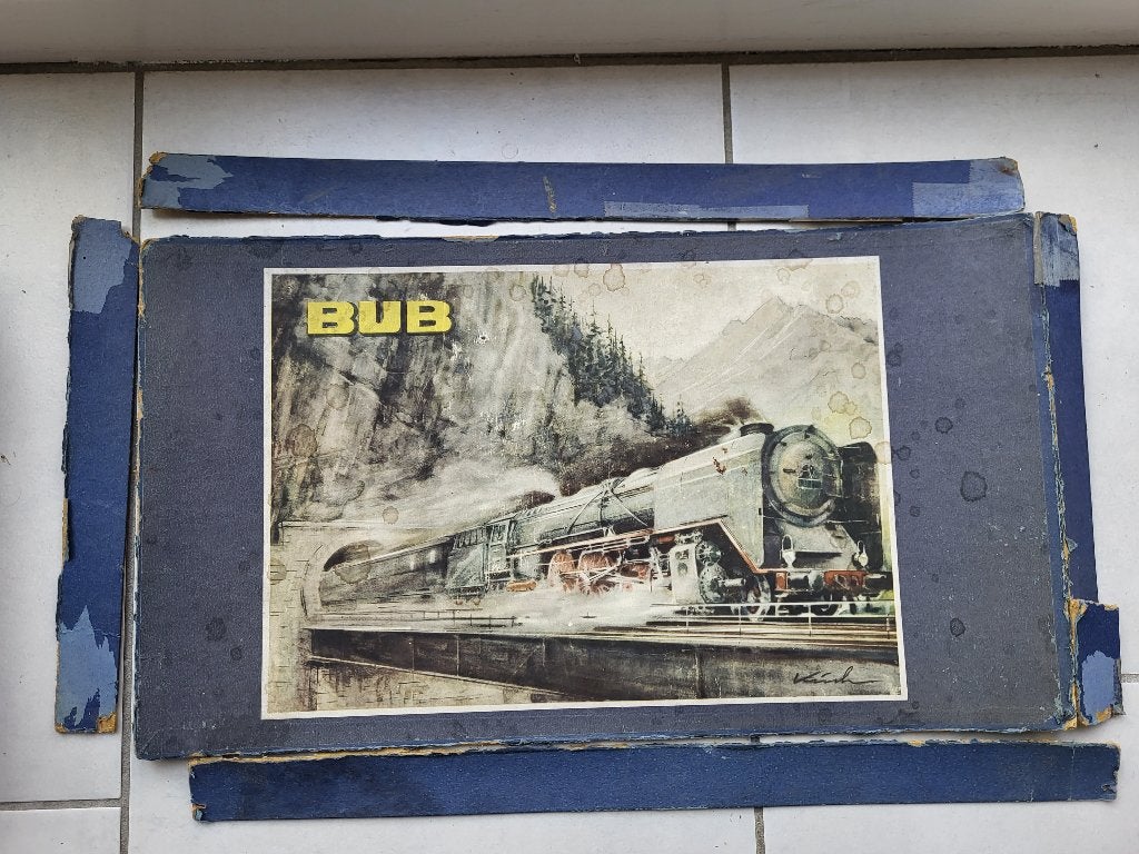 1930-50 BUB electrtrische trein ovp, Antiek en Kunst, Antiek | Speelgoed, Ophalen of Verzenden