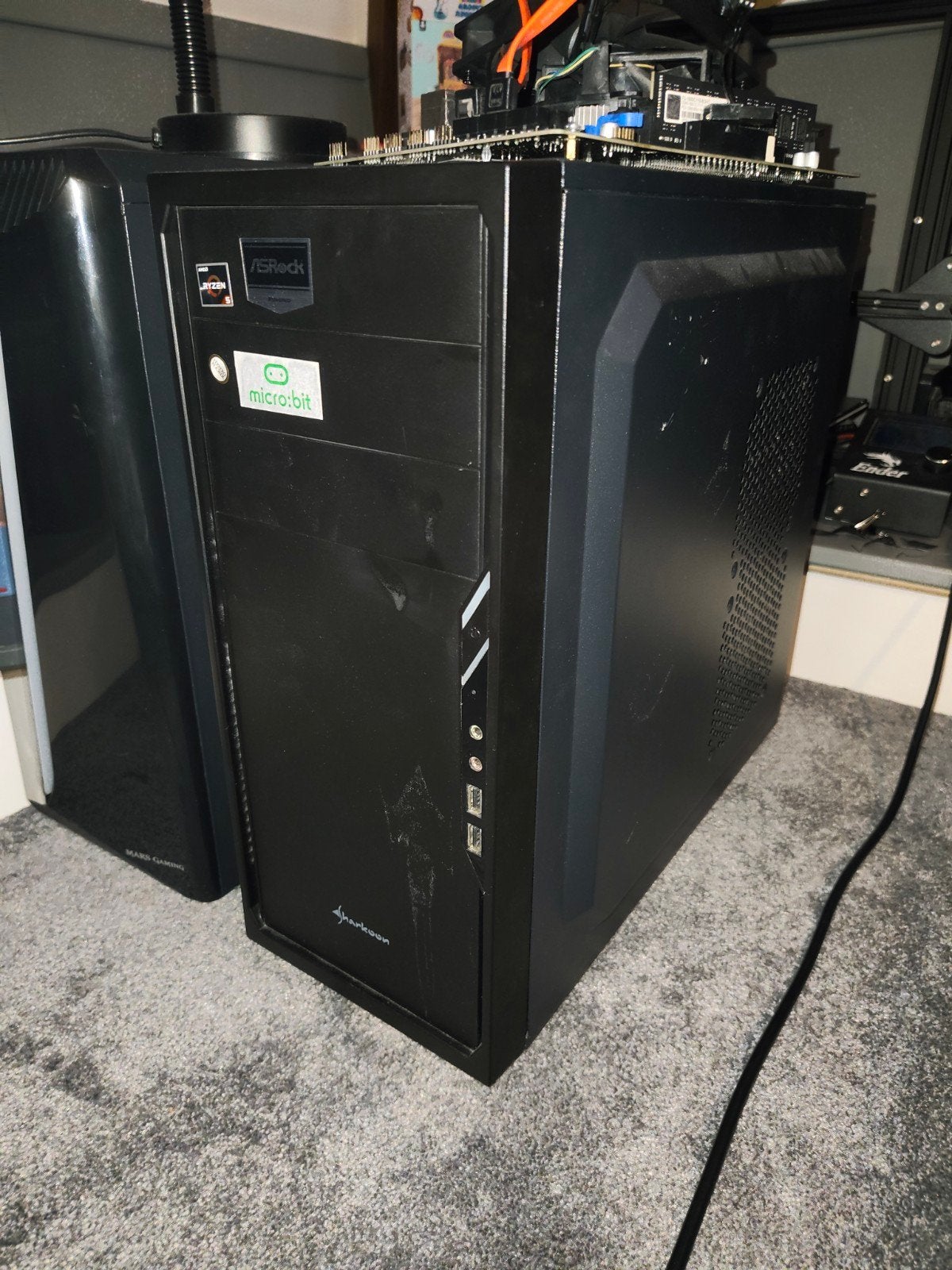 Gaming PC met AMD Ryzen 5 3600 en RX 570, Computers en Software, Desktop Pc's, Gebruikt, 3 tot 4 Ghz, HDD, SSD, 32 GB, Met videokaart