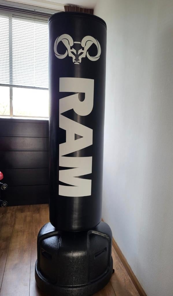 RAM O2 bokspaal staande bokszak, Ophalen, Zo goed als nieuw, Bokszak