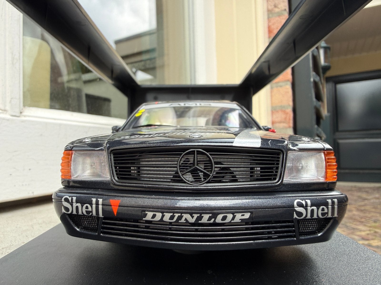 1:18 Mercedes 500 SEC AMG #5 Spa 24 HRS 1989 Autoart 88931, Hobby en Vrije tijd, Auto, Autoart, Ophalen of Verzenden, Zo goed als nieuw