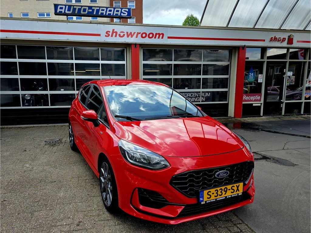 Ford Fiesta 1.0 EcoBoost Hybrid ST-Line X (bj 2023), Auto's, Ford, Euro 6, Bedrijf, 19 km/l, Hybride Elektrisch/Benzine