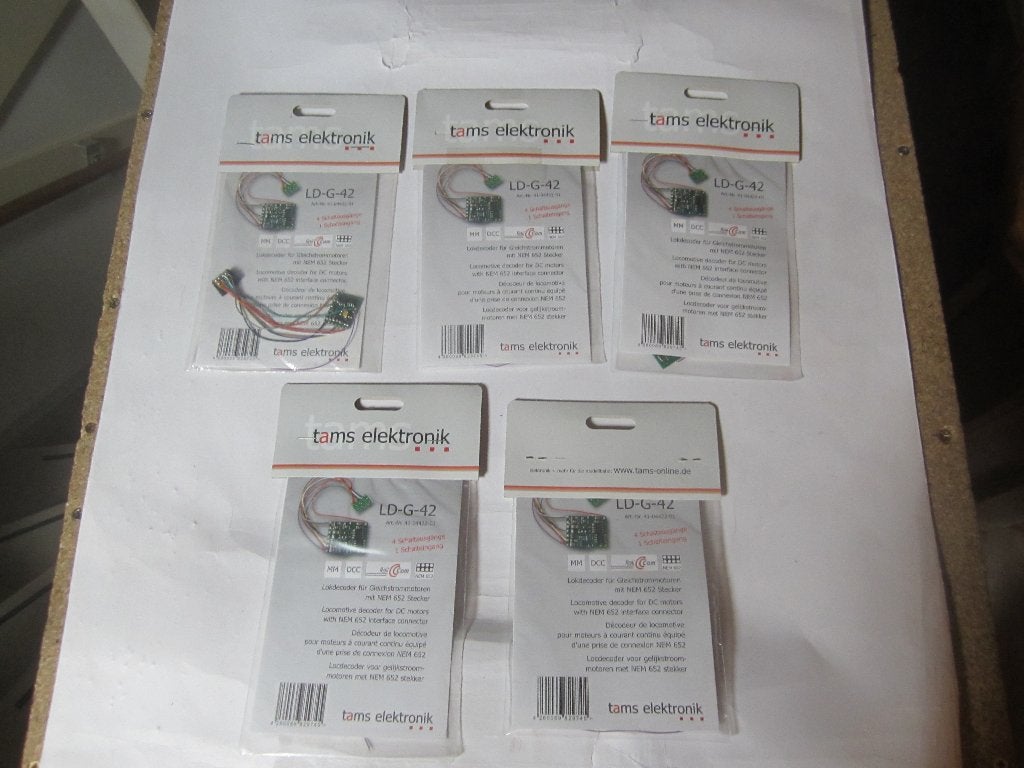 tams decoders LD-G-42 (5 stuks), Overige merken, Nieuw, Ophalen of Verzenden, Gelijkstroom