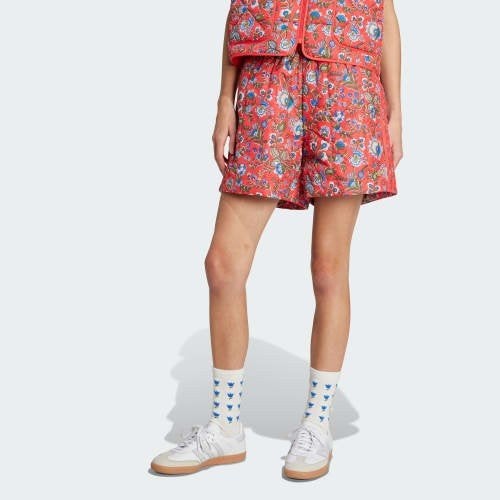 Adidas quilted print shorts nieuw, Kort, Nieuw, Maat 36 (S), Rood
