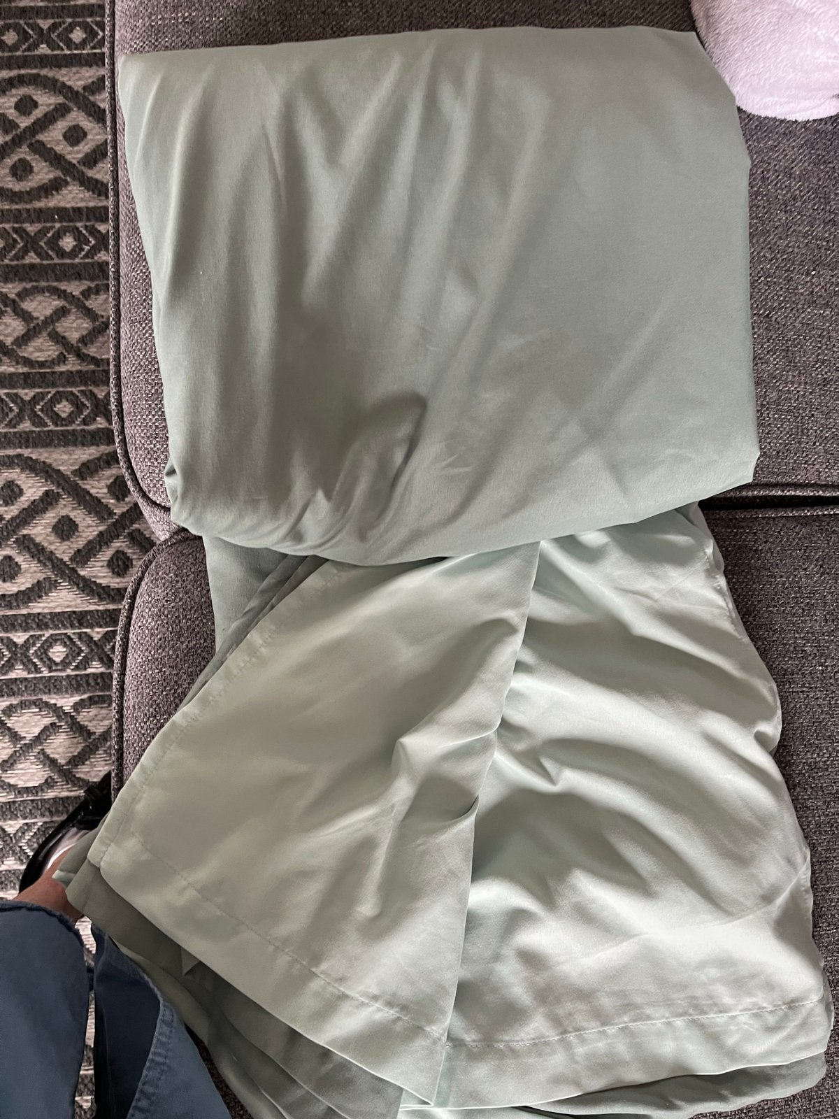 Optidee dekbedovertrek 240x220, Overige maten, Dekbedovertrek, Ophalen of Verzenden, Zo goed als nieuw