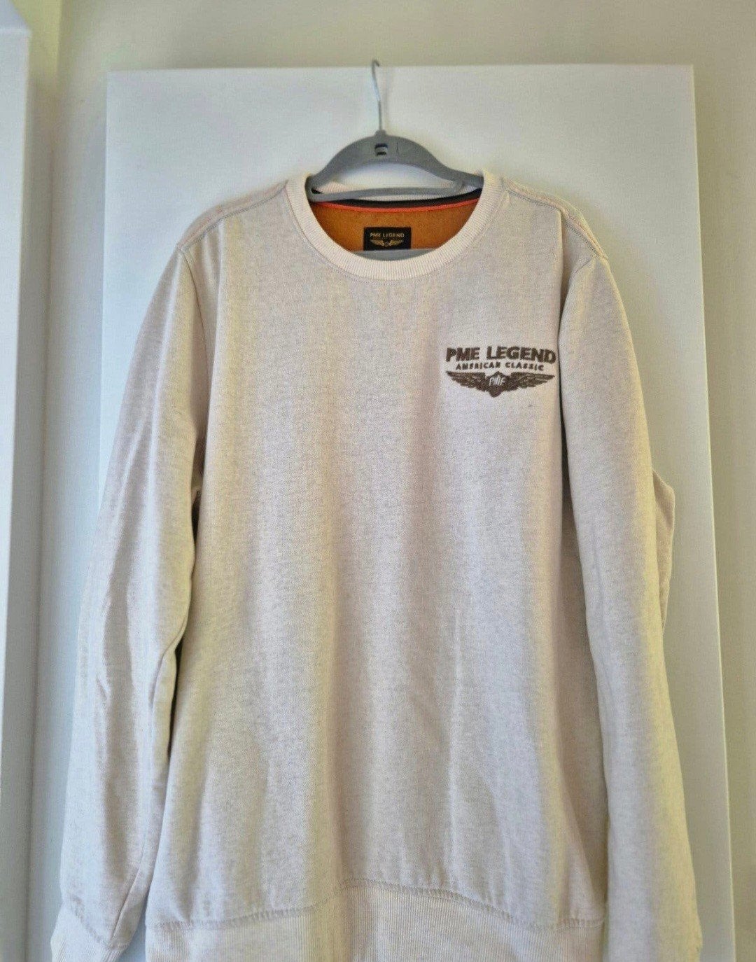 PME Legend American Classic Sweater Maat L, Kleding | Heren, Maat 52/54 (L), Beige, Ophalen of Verzenden, Zo goed als nieuw