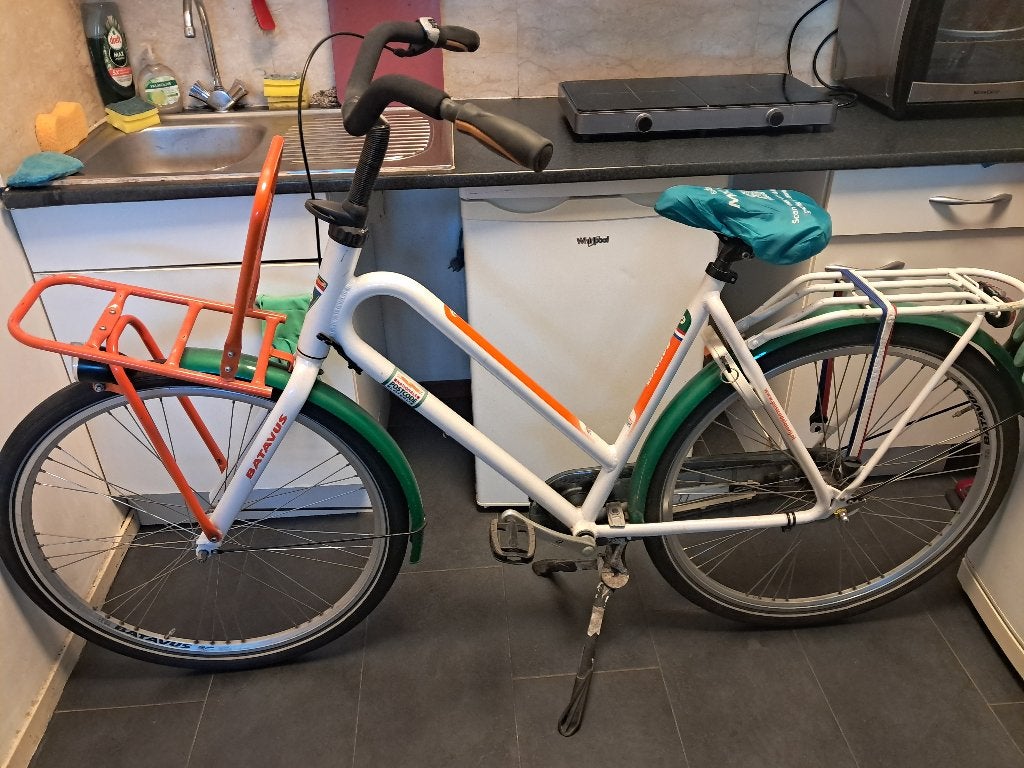 Batavus Postcode loterij fiets, Ophalen, Terugtraprem, Gebruikt, Versnellingen