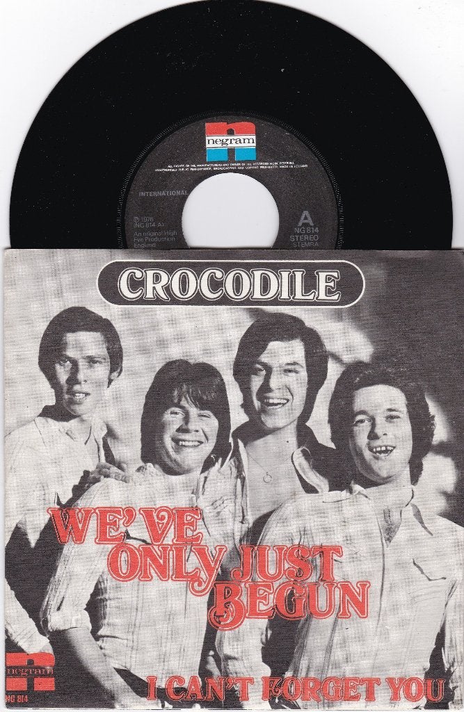 Crocodile - We've Only Just Begun, Ophalen of Verzenden, Zo goed als nieuw, 7 inch, Pop
