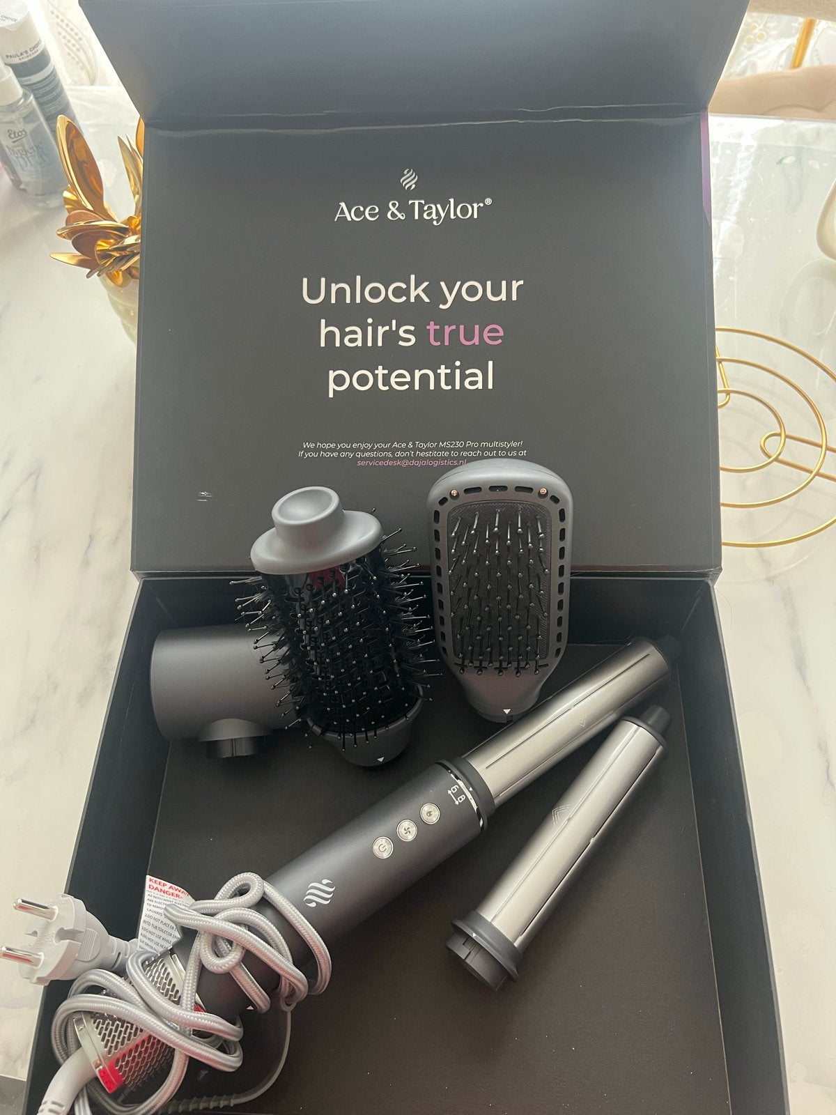 Ace & Taylor Professional Multistyler MS230 PRO, Ophalen, Zo goed als nieuw, Haarverzorging