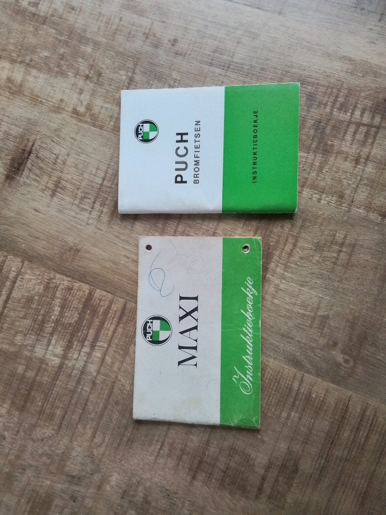 Handleidingen en instructie boekjes Puch, Ophalen of Verzenden, Zo goed als nieuw
