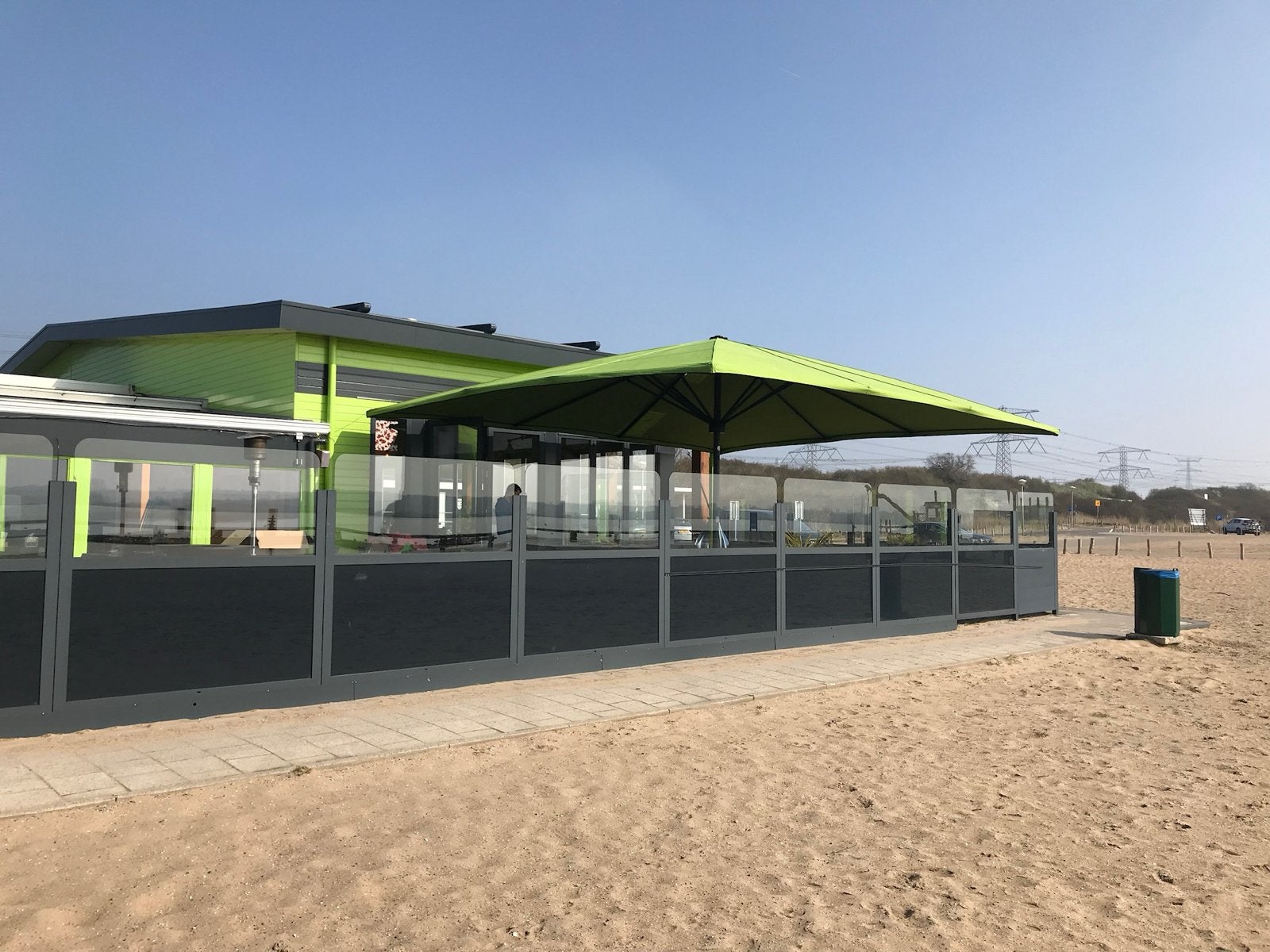 Op maat gemaakte windschermen voor terras, Ophalen of Verzenden, Nieuw