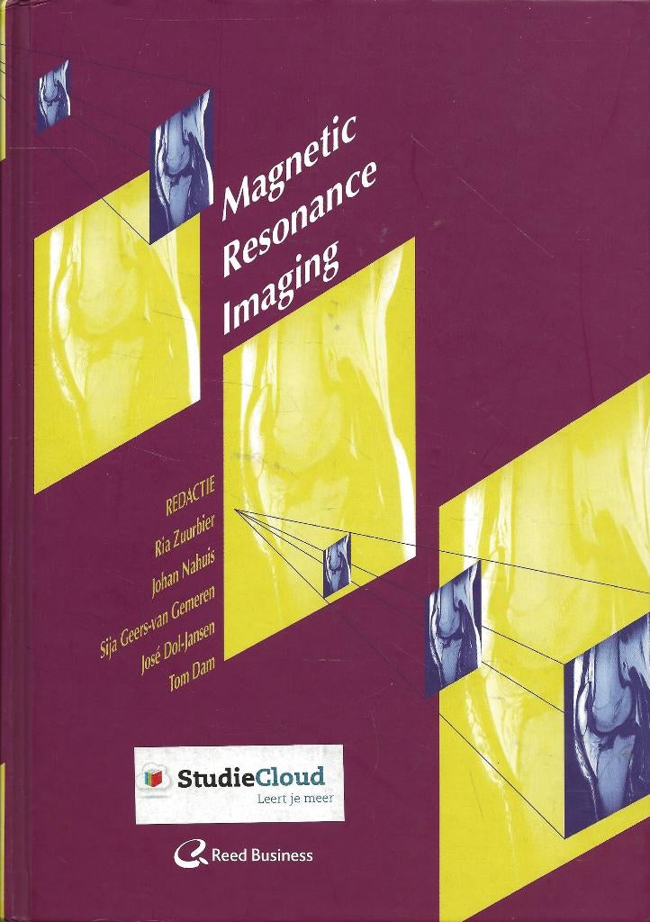 Magnetic Resonance Imaging - Zuurbier e.a., Ophalen of Verzenden, Beta, Zo goed als nieuw, WO