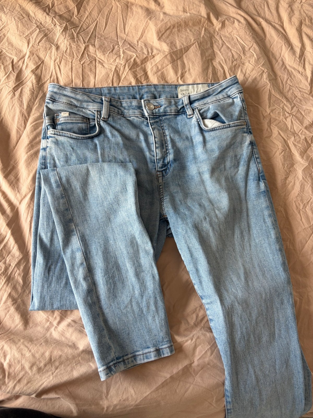 Esprit skinny jeans 31-32 low raise, Ophalen, Gedragen, Blauw, W30 - W32 (confectie 38/40)