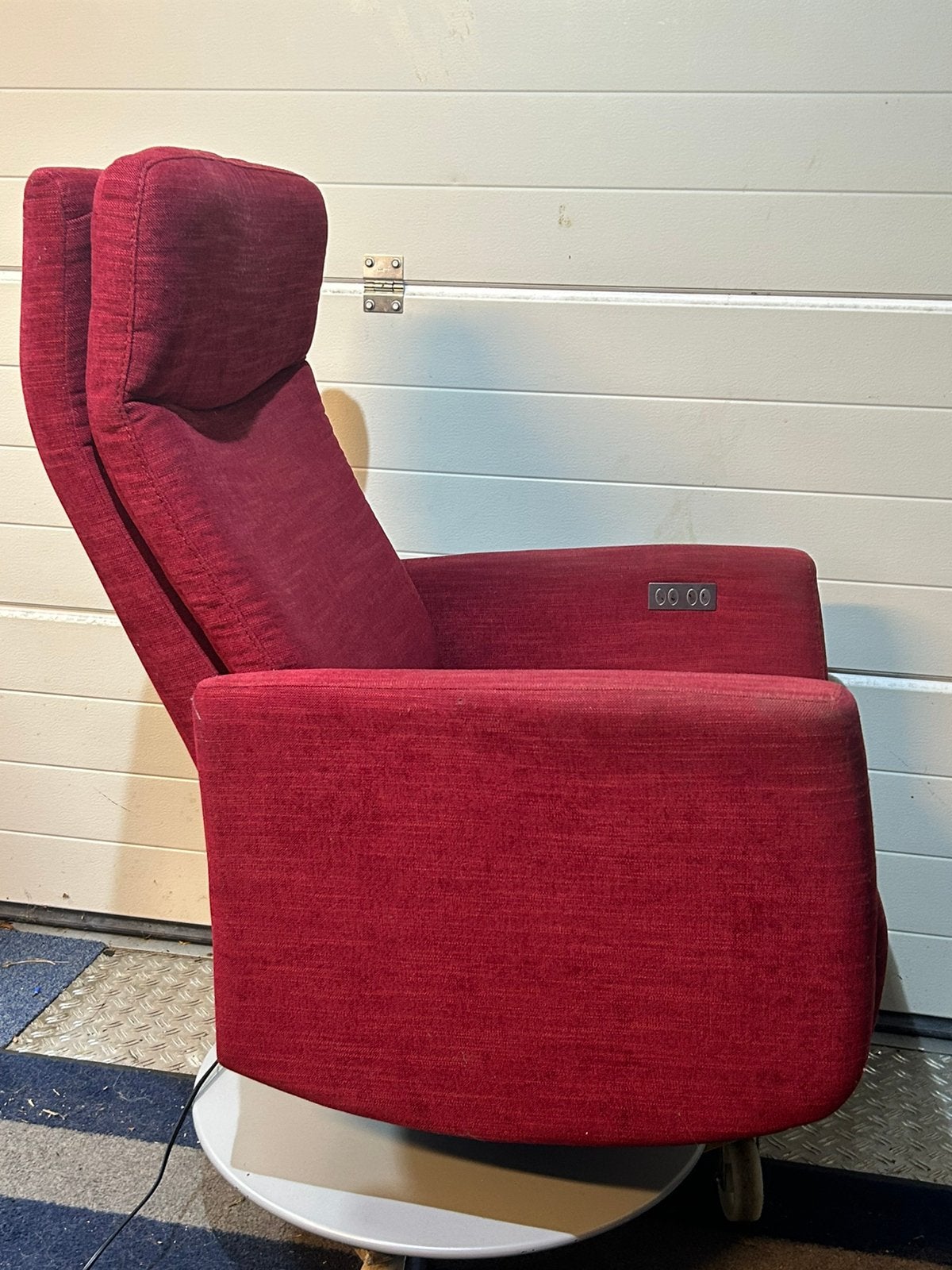 Relax fauteuil - sta-op-stoel, Huis en Inrichting, Ophalen, Gebruikt, Stof, 50 tot 75 cm