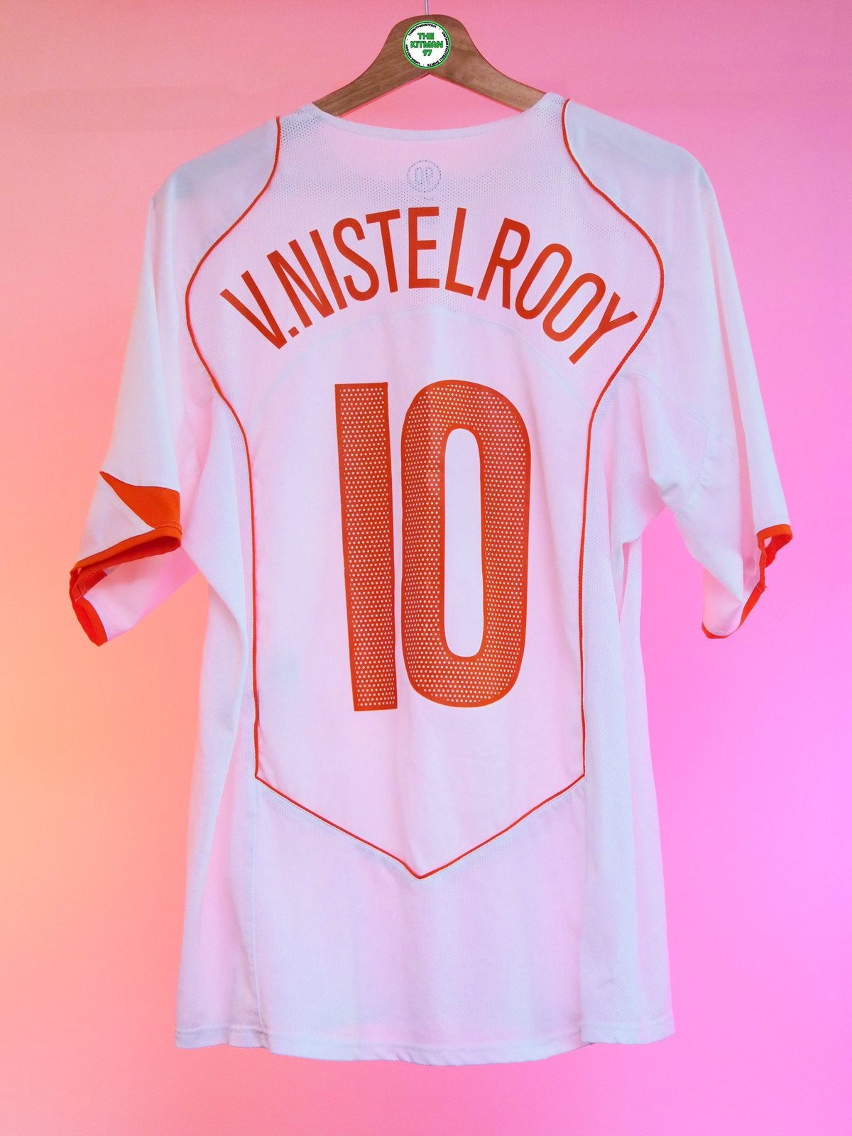 Nederland 2004/2006 Uitshirt Van Nistelrooy L, Verzamelen, Sportartikelen en Voetbal, Ophalen of Verzenden, Zo goed als nieuw