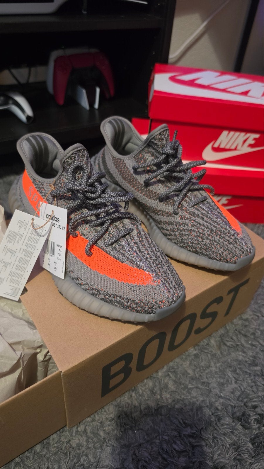 Adidas Yeezy Boost 350 V2 Beluga RF - Maat 41 1/3, Overige kleuren, Nieuw, Ophalen of Verzenden, Sneakers of Gympen