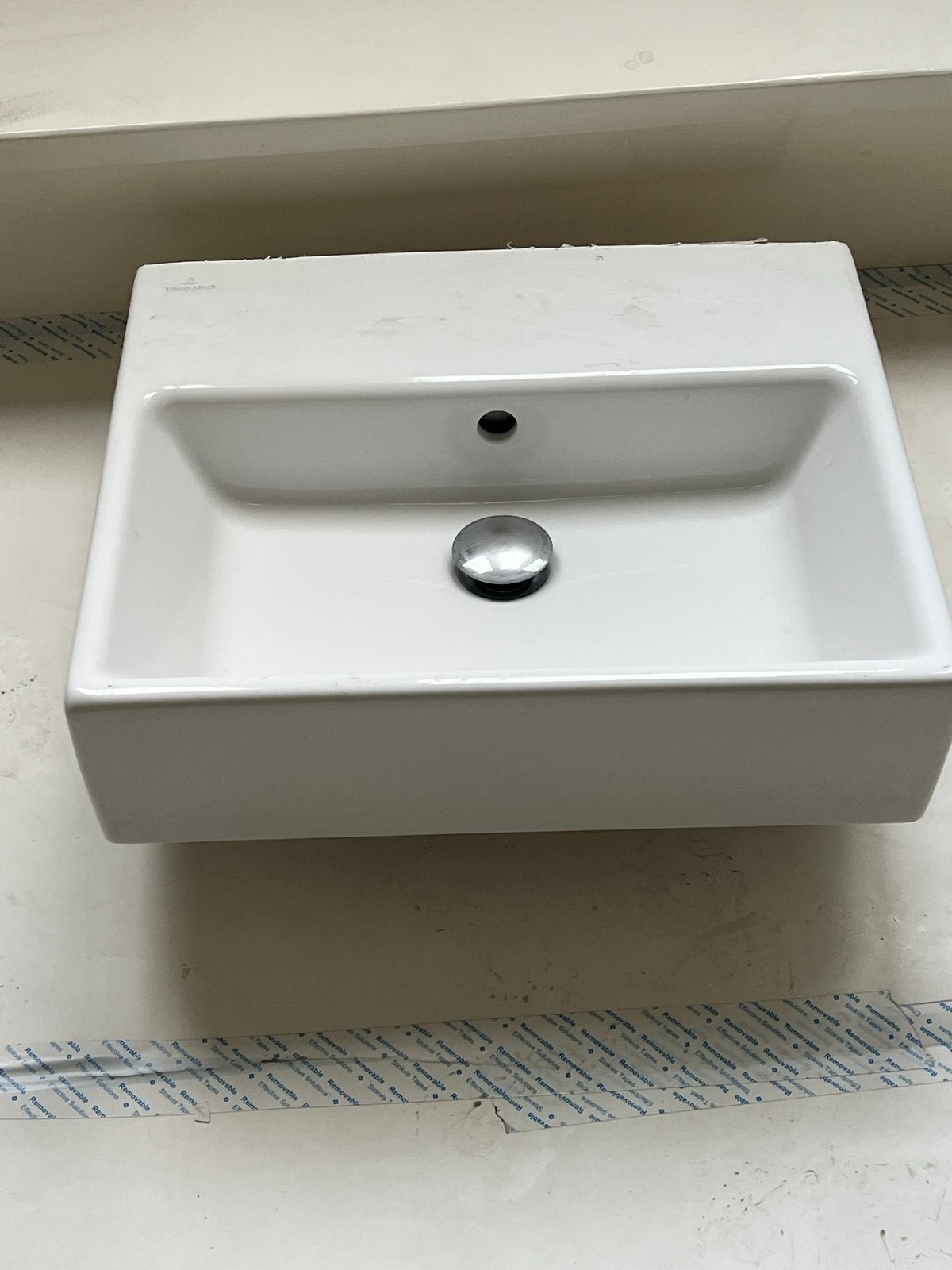 Villeroy & Boch wastafel 50x41,5x14cm - Zeer goede staat, Ophalen, Zo goed als nieuw, Wastafel