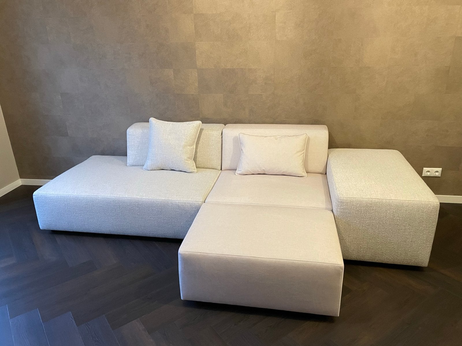 Modulaire elementen - Stof / leer, 250 tot 300 cm, 100 tot 125 cm, Ph productie, Nieuw