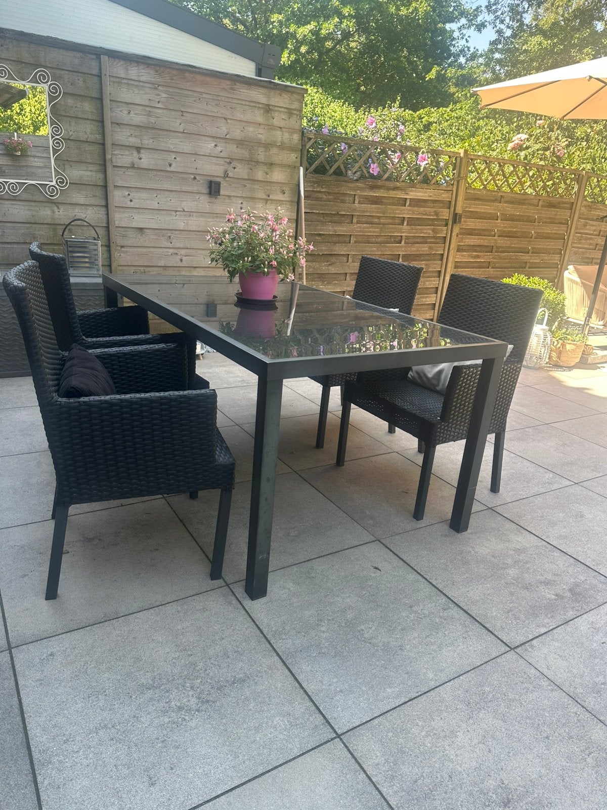 Tuinstoelen, Tuin en Terras, Ophalen, Zo goed als nieuw, Rotan