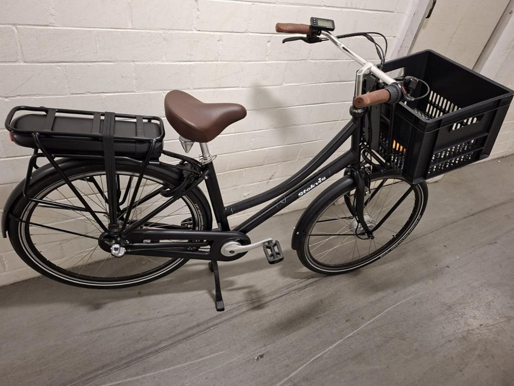 Stokvis e bike zgan, Fietsen en Brommers, Ophalen of Verzenden, Zo goed als nieuw, Overige merken