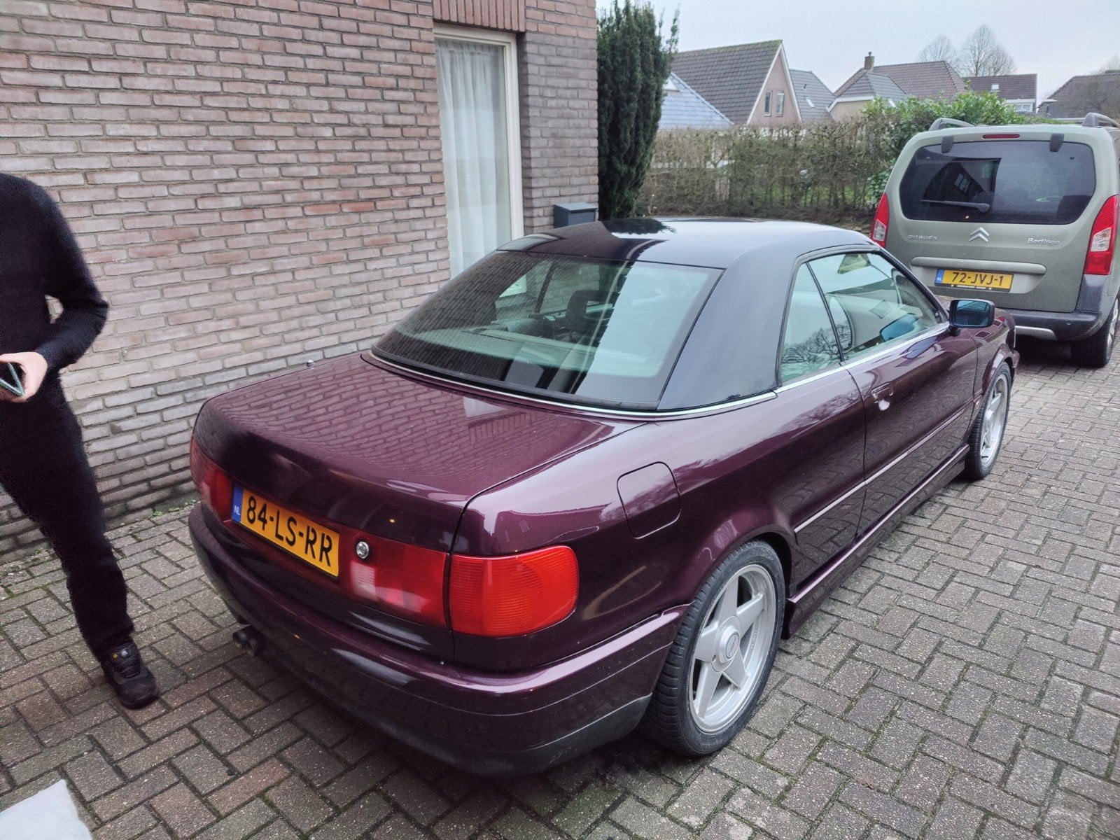 audi 80 originele hardtop, donkerblauw, nette staat, Auto-onderdelen, Carrosserie en Plaatwerk, Ophalen, Gebruikt, Voor, Audi