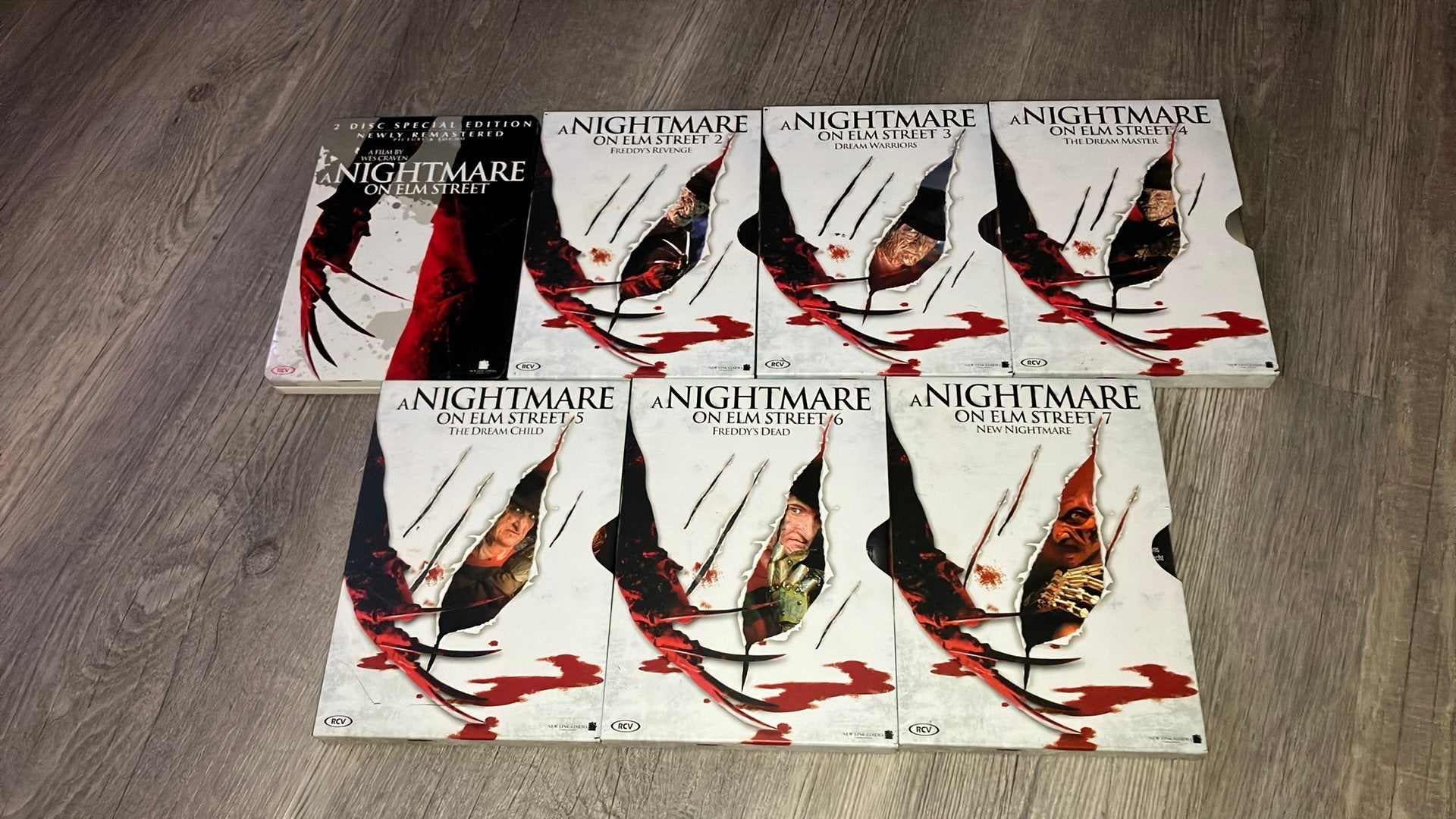 A Nightnare on Elm Street 1-7 Steelbook dvd collection, Vanaf 16 jaar, Ophalen of Verzenden, Zo goed als nieuw