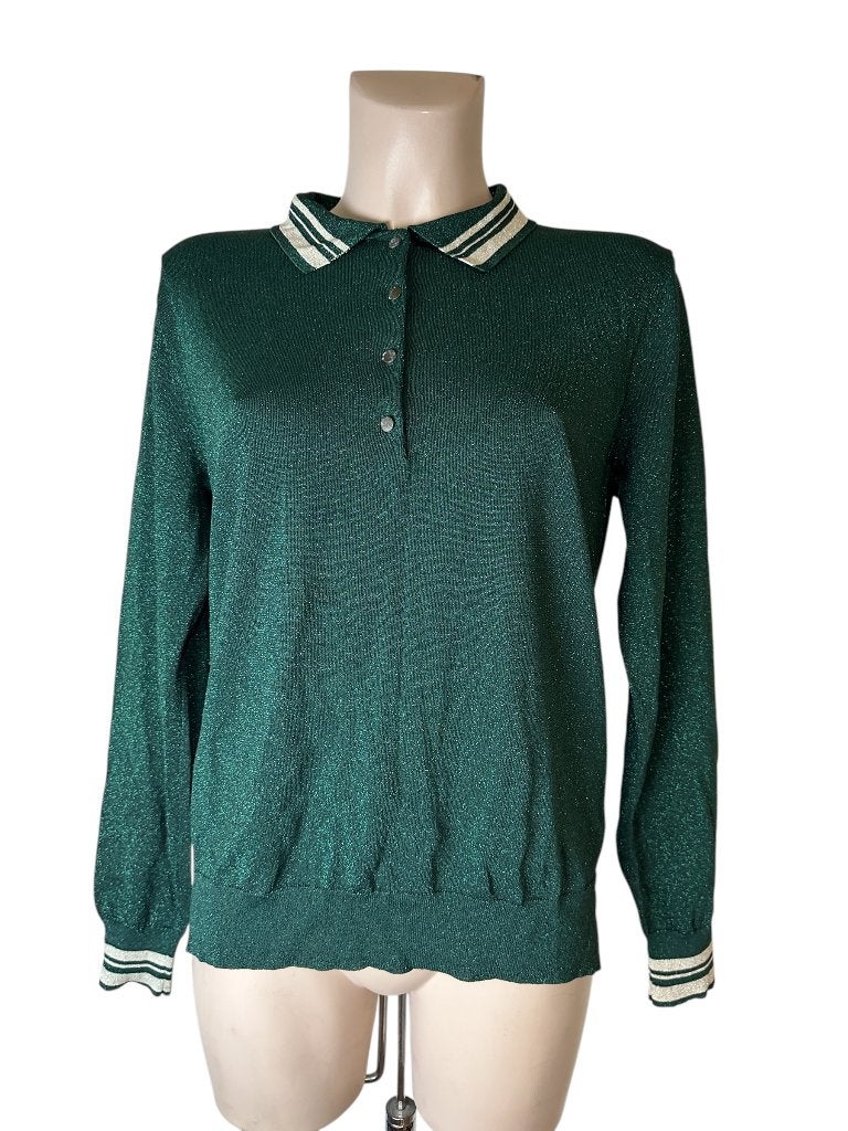 Chloe Stora shirt lange mouw L, Maat 38/40 (M), Verzenden, Zo goed als nieuw, Lange mouw