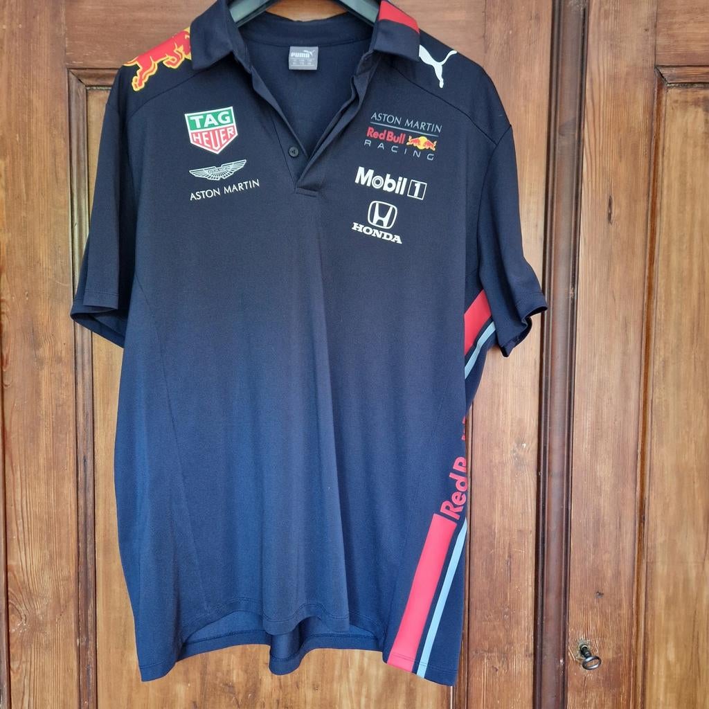 Red Bull Racing F1 Polo Shirt Puma XXL, Puma, Blauw, Maat 56/58 (XL), Ophalen of Verzenden