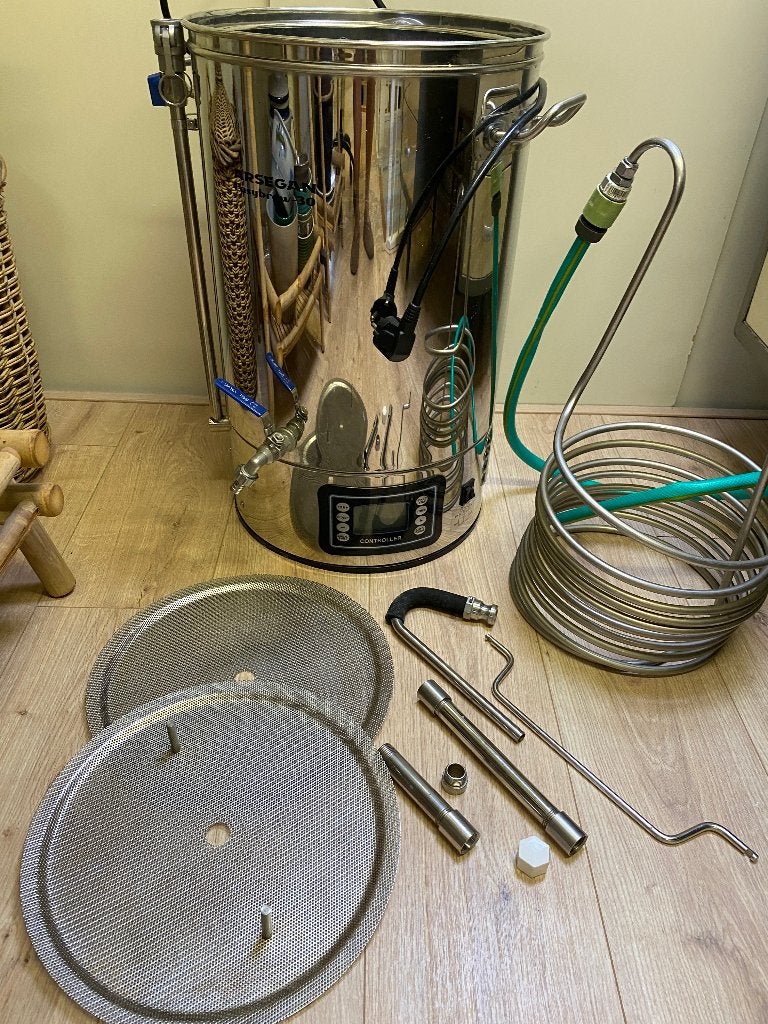 Bierbrouwset, Ophalen, Zo goed als nieuw