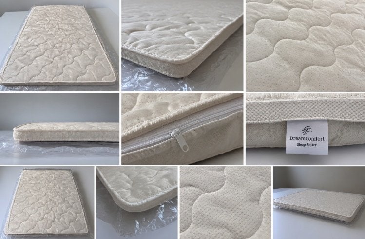 DreamComfort Topmatras Topper - Diverse Maten Outlet, Matras, 200 cm, Nieuw, Tweepersoons