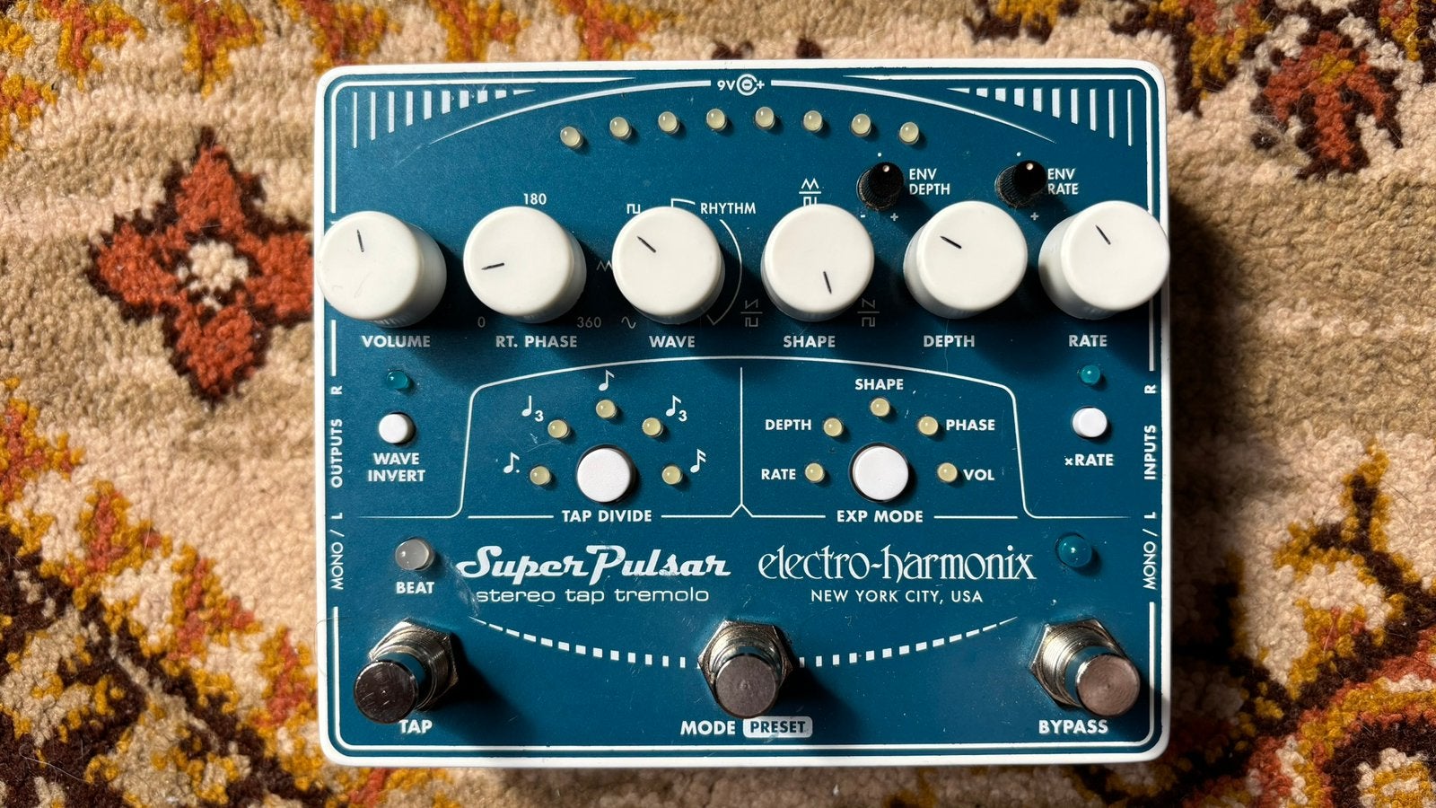 Electro Harmonix Stereo Pulsar, Ophalen of Verzenden, Zo goed als nieuw, Overige typen