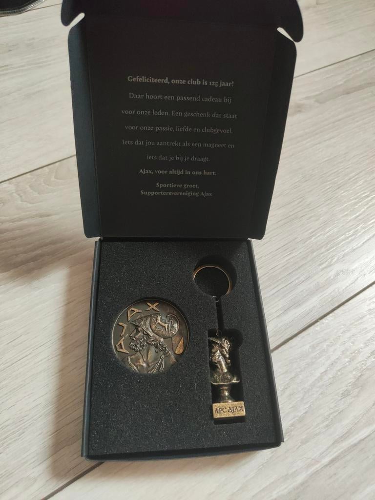 Ajax 125 Jaar Souvenir Set, Ophalen of Verzenden, Nieuw, Ajax, Overige typen