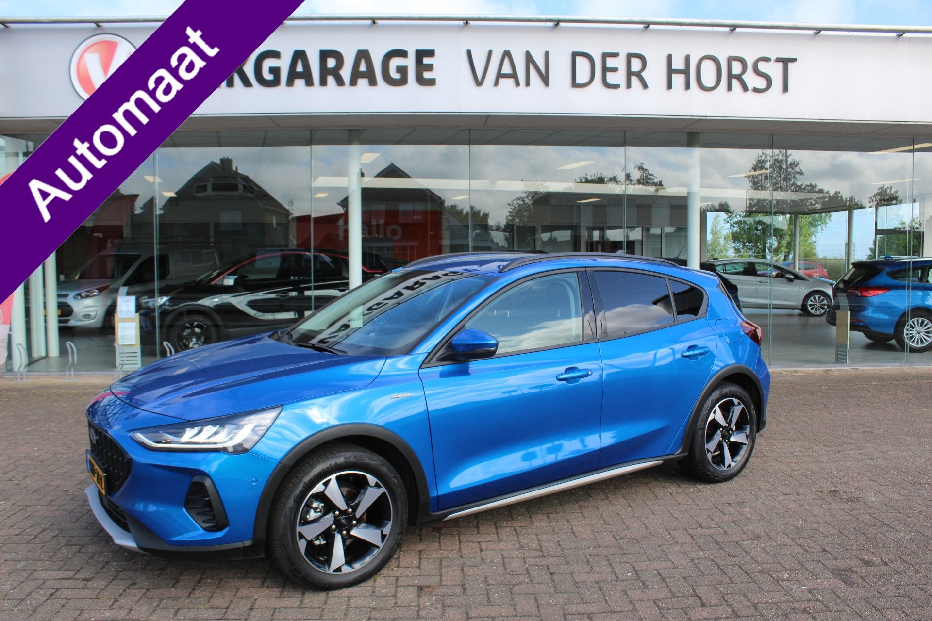 Ford Focus 1.0-155pk EcoBoost Mild-Hybrid 'Active' AUTOMAAT, Auto's, Ford, 12 maanden, Stof, Gebruikt, 1338 kg