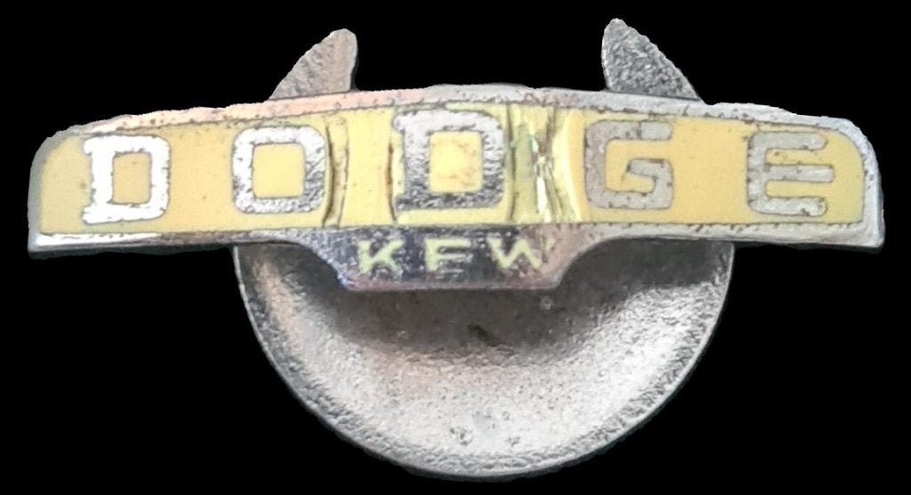 Dodge KEW knoop-speld, Verzenden, Gebruikt, Transport, Speldje of Pin
