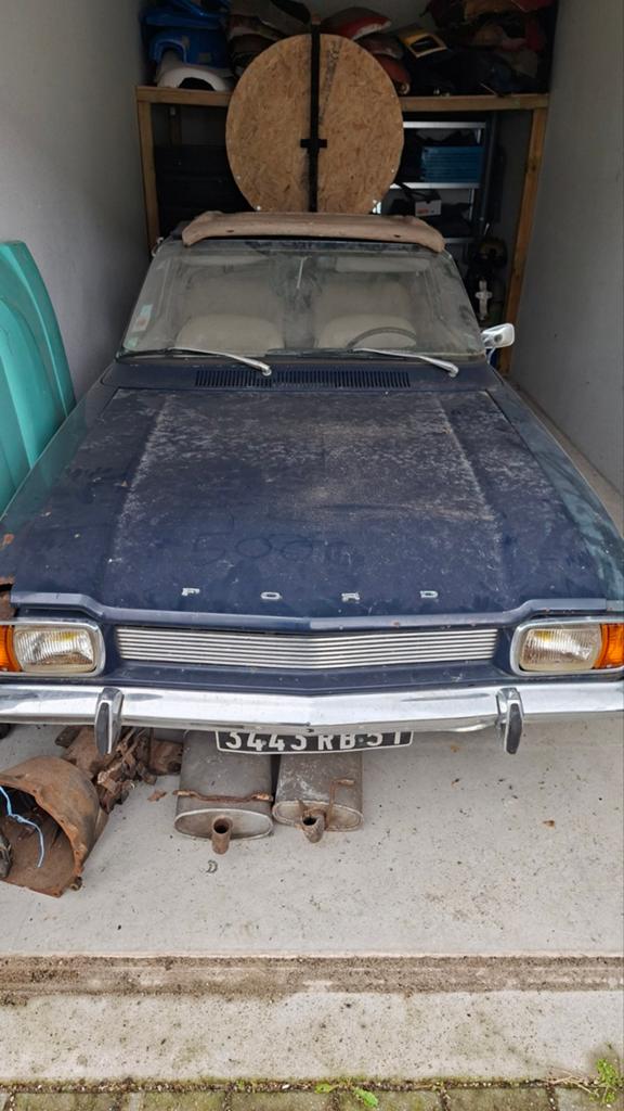 Ford capri 1 bouwjaar 1970, Achterwielaandrijving, Beige, Bedrijf, Handgeschakeld
