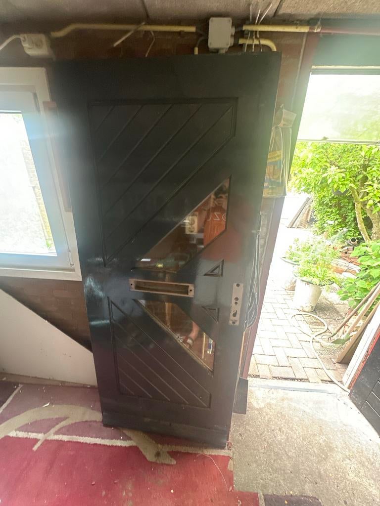 Mooie nette voordeur. MOET WEG!!!, Ophalen, Gebruikt, 80 tot 100 cm, Buitendeur
