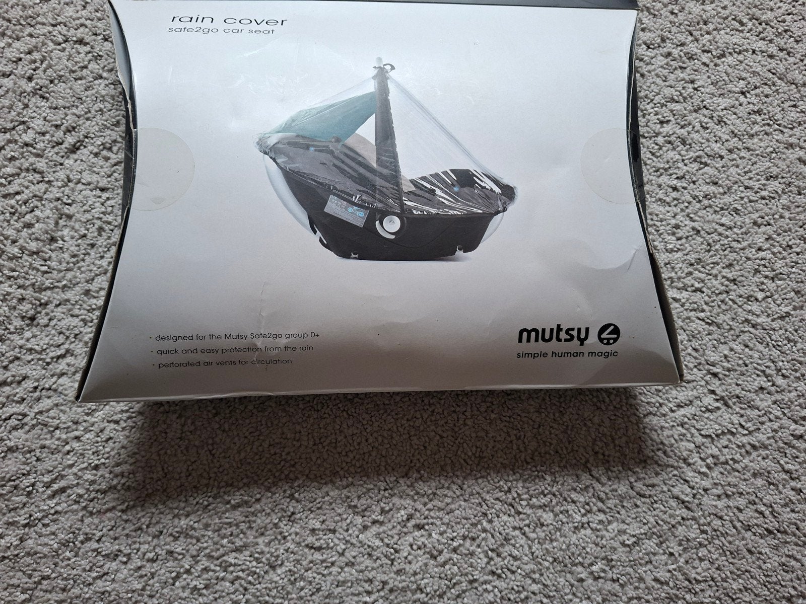 Mutsy Safe2go Regenhoes - Nieuw in verpakking, Ophalen, Nieuw, Mutsy
