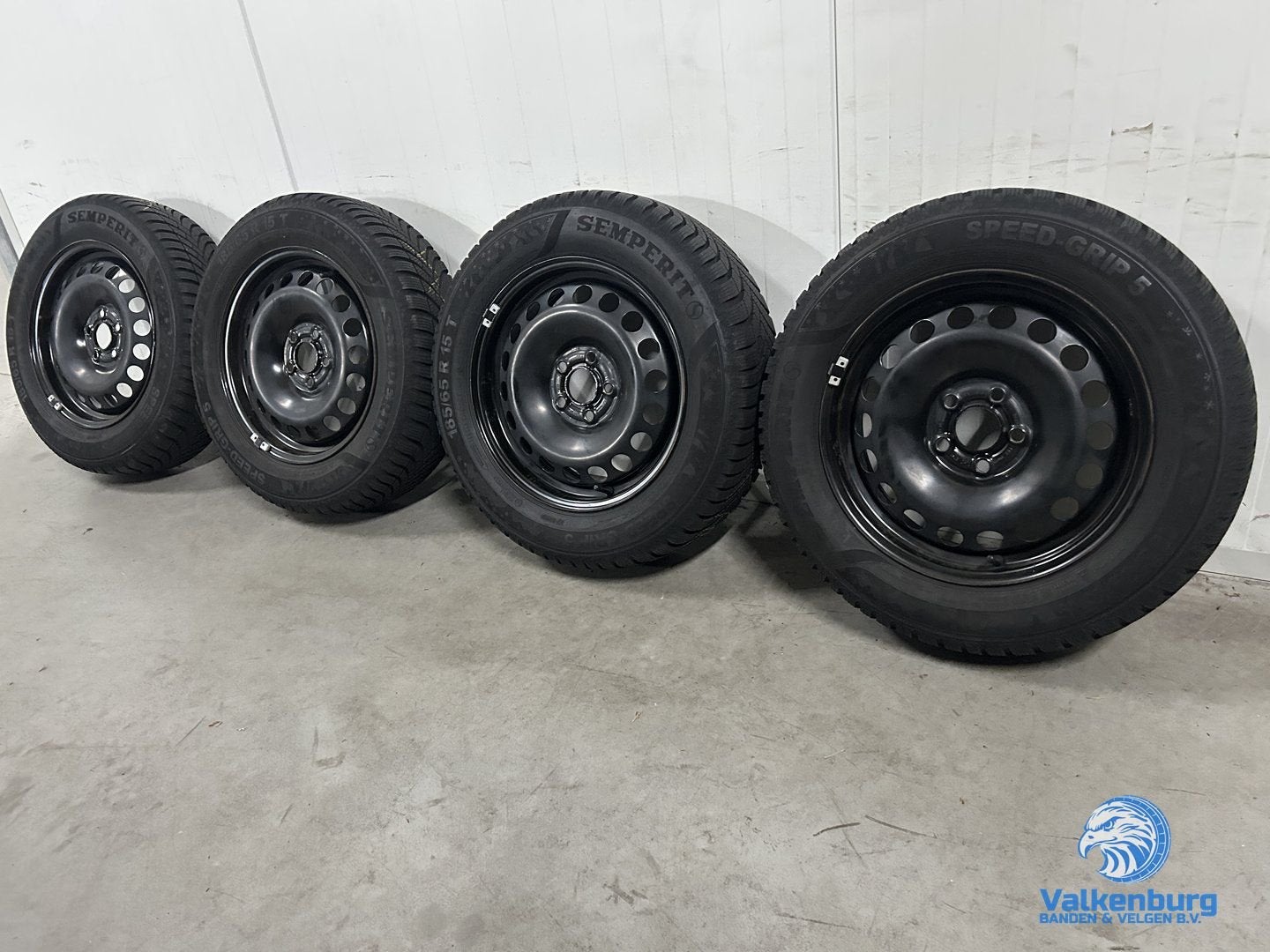 8-9mm! Originele Audi A1 VW Polo 15 inch stalen velgen 5x100