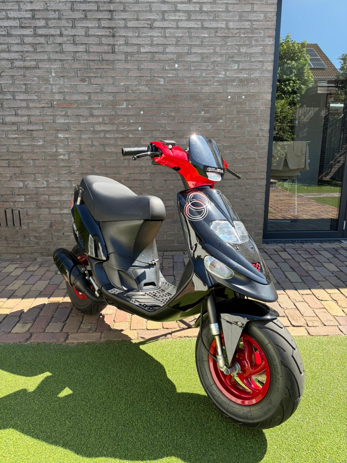 Zeer nette Gilera Stalker 70cc (EERSTE EIGENAAR), Ophalen, Tweetakt, Overige modellen, Maximaal 45 km/u