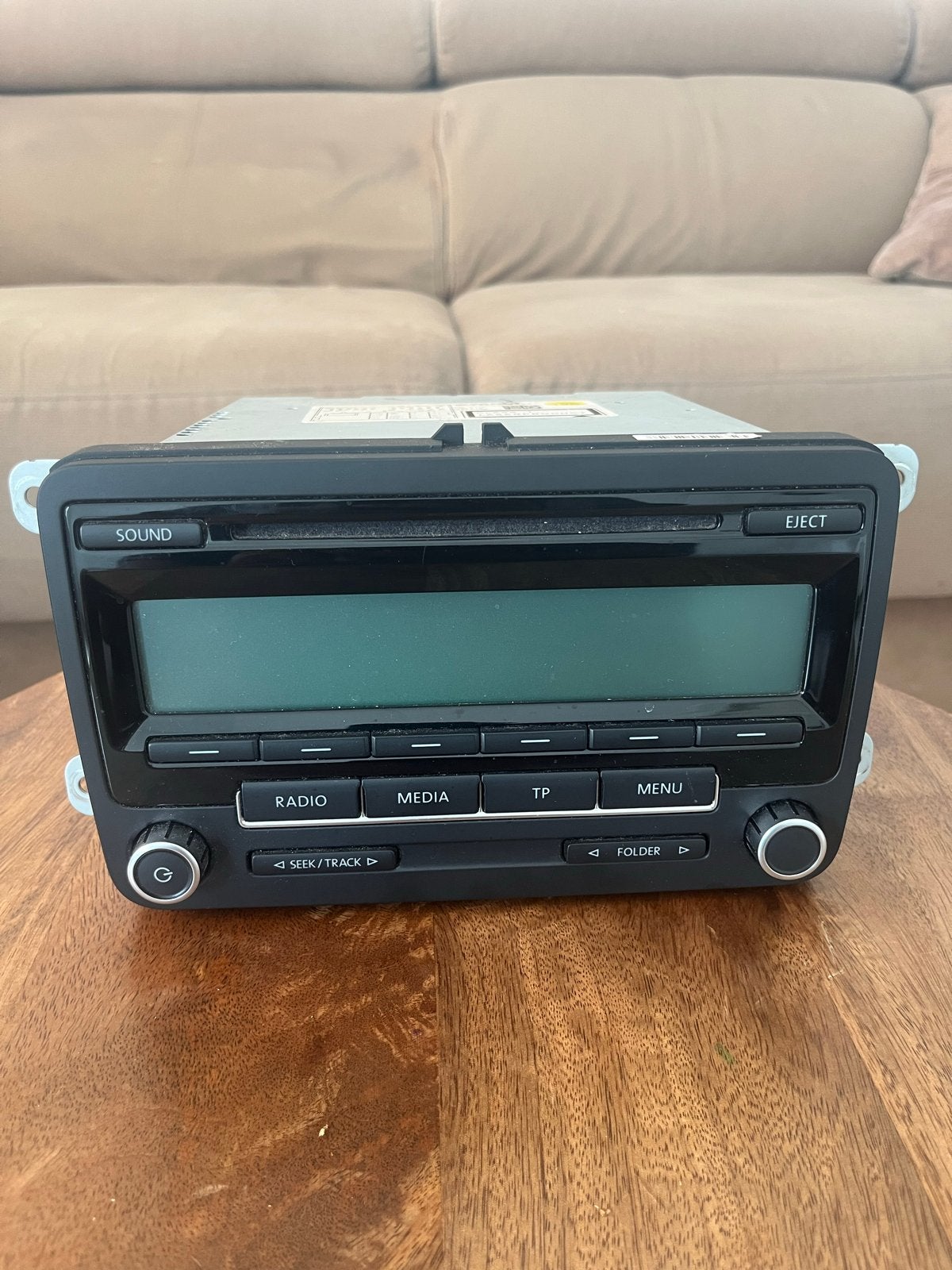 Volkswagen RCD 310 autoradio VW origineel, Ophalen of Verzenden, Gebruikt