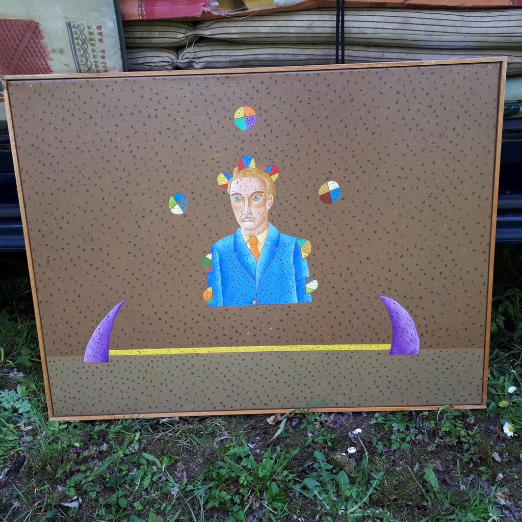 Dirk Bakker schilderij, Antiek en Kunst, Ophalen