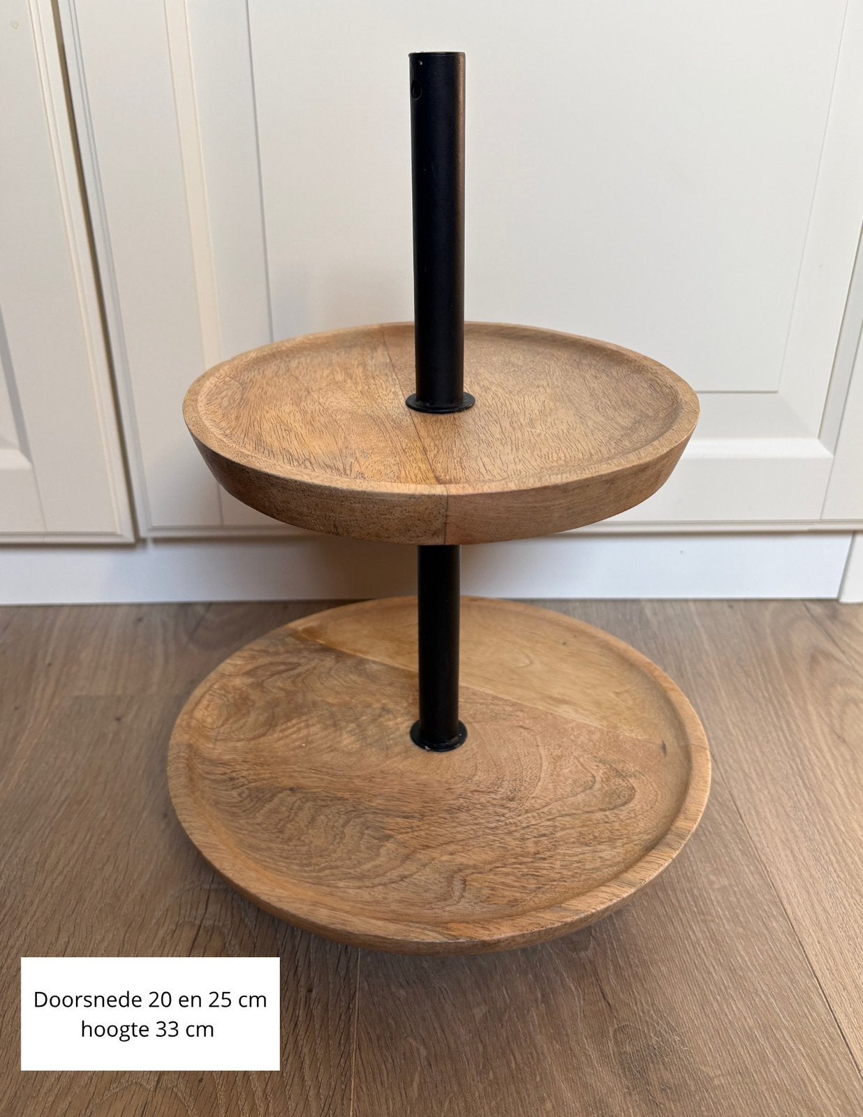 Etagere hout, Huis en Inrichting, Ophalen of Verzenden, Zo goed als nieuw, Etagère, Hout